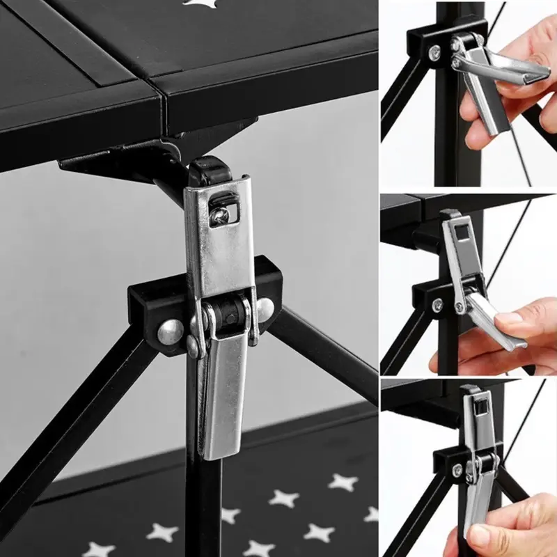 Kệ Sắt_Kệ Để Đồ Đa Năng Gấp Gọn Có Bánh Xe 3/4/5 Tầng Tiện Ích Kitchen sắt go 4
