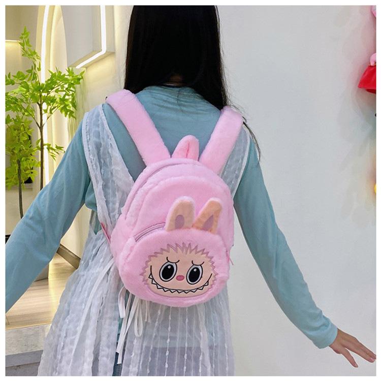 Product Introduction of Ba Lô Nhồi Bông Labubu, Có Búp Bê, Dung Lượng Lớn, Thích Hợp Đi Học, Thiết Kế POP MART Hoạt Hình, Túi Đeo Vai, Ba Lô Đi Học, Túi Đi Học, Phong Cách Hoạt Hình, Cỡ Lớn, Thích Hợp Cho Học Sinh 7