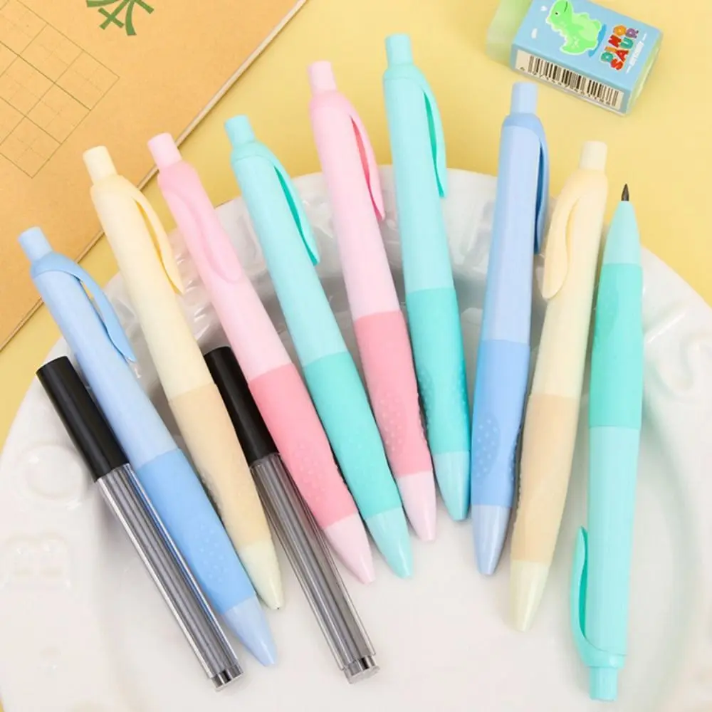 New HB Mechanical Pencils 2.0mm Correct Holding Pen Posture Propelling Pencil Writing Tool with Sharpener Automatic Pencils School Office