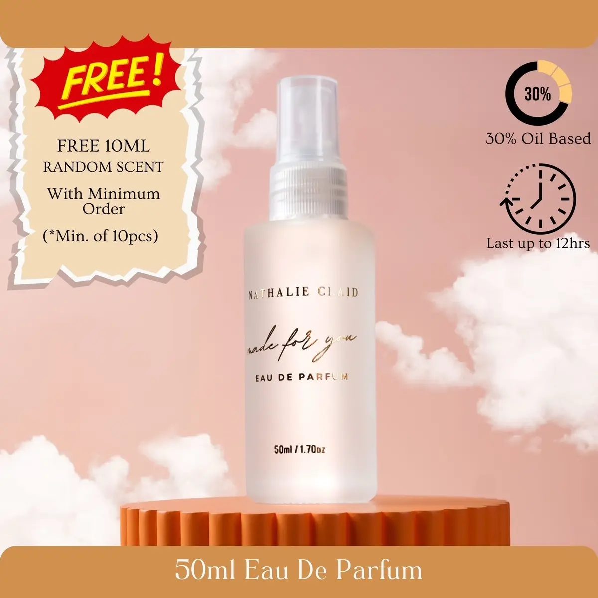 Oil Based Perfume - Eau De Parfum - 50ml COD