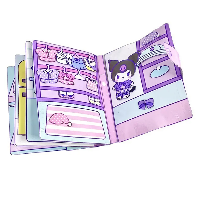 1 cái Giấy Đồ Chơi Không cắt tặng giấy Toy 3