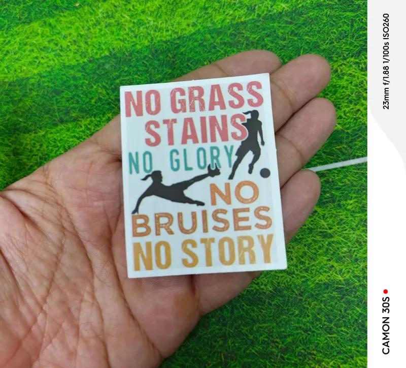[NGẪU NHIÊN] X3 hình dán stickers bóng đá trang trí 5