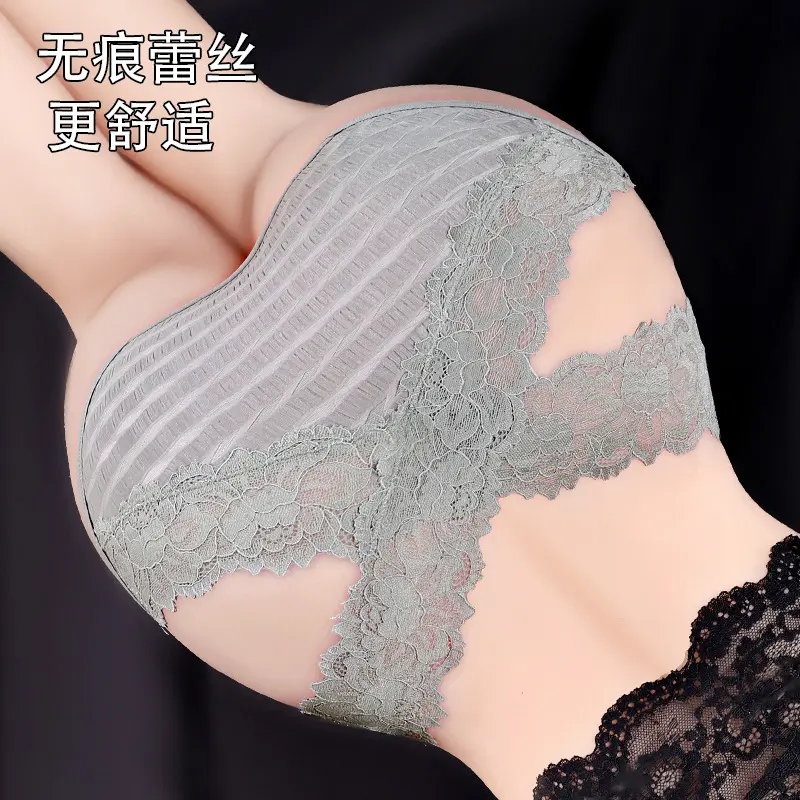 Quần Lót Ren, Thời Trang Nữ, Gợi Cảm, Thân Thiện Với Làn Da, Mềm Mại, cạp vừa, Thiết Kế Hình Tam Giác 3