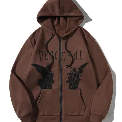 Brown designer hoodie best sale