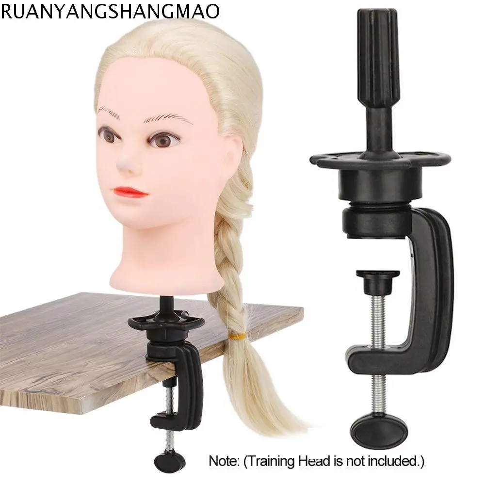 Kẹp Tóc Kiểu Tóc Kim Loại Mini, Dụng Cụ Salon, Giá Chân Đế Đầu Đào Tạo, Giá Chân Đế Tóc Giả, Giá Đỡ Đầu Đào Tạo, Dụng Cụ Phụ Kiện Tóc