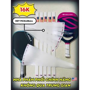 Pelekat Tepi Raket Pickleball, Bahan PPF, Regangan 4 hala, Reka Bentuk Bendera Amerika, Julat Saiz 14mm-16mm, Produk Tulen