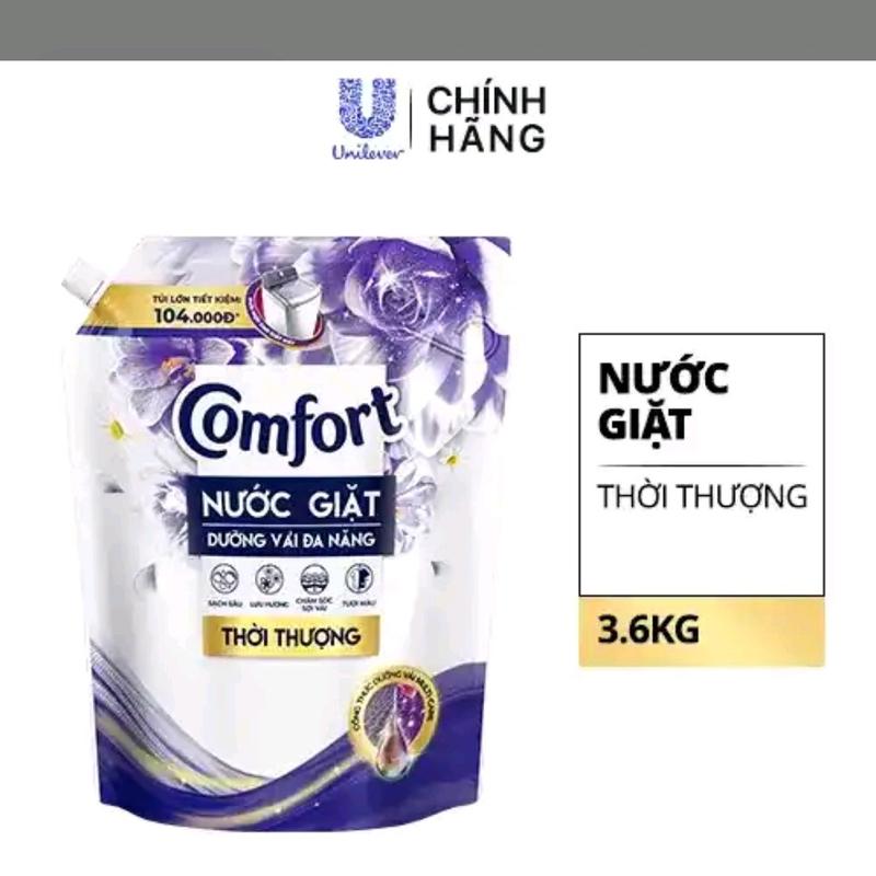 Nước giặt Comfort dưỡng vải đa năng thời thượng túi 3.6kg Làm Sạch nuoc giatyoykity nuoc giat bb3 nuocgiat hygiene