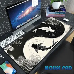 Alas Mouse Premium Mouse Pad Gaming Non-Slip Desk Mat Large Size Minimalist Aesthetic Motif High-quality Mousepads 80*30 CM