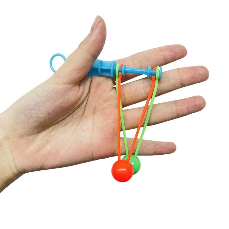 Product Introduction of 1Pcs School Toys Latto Latto Handle Hand-Cranked Double Touch Ball Plastic Classic Nostalgic Casual Toy Children's Day 26