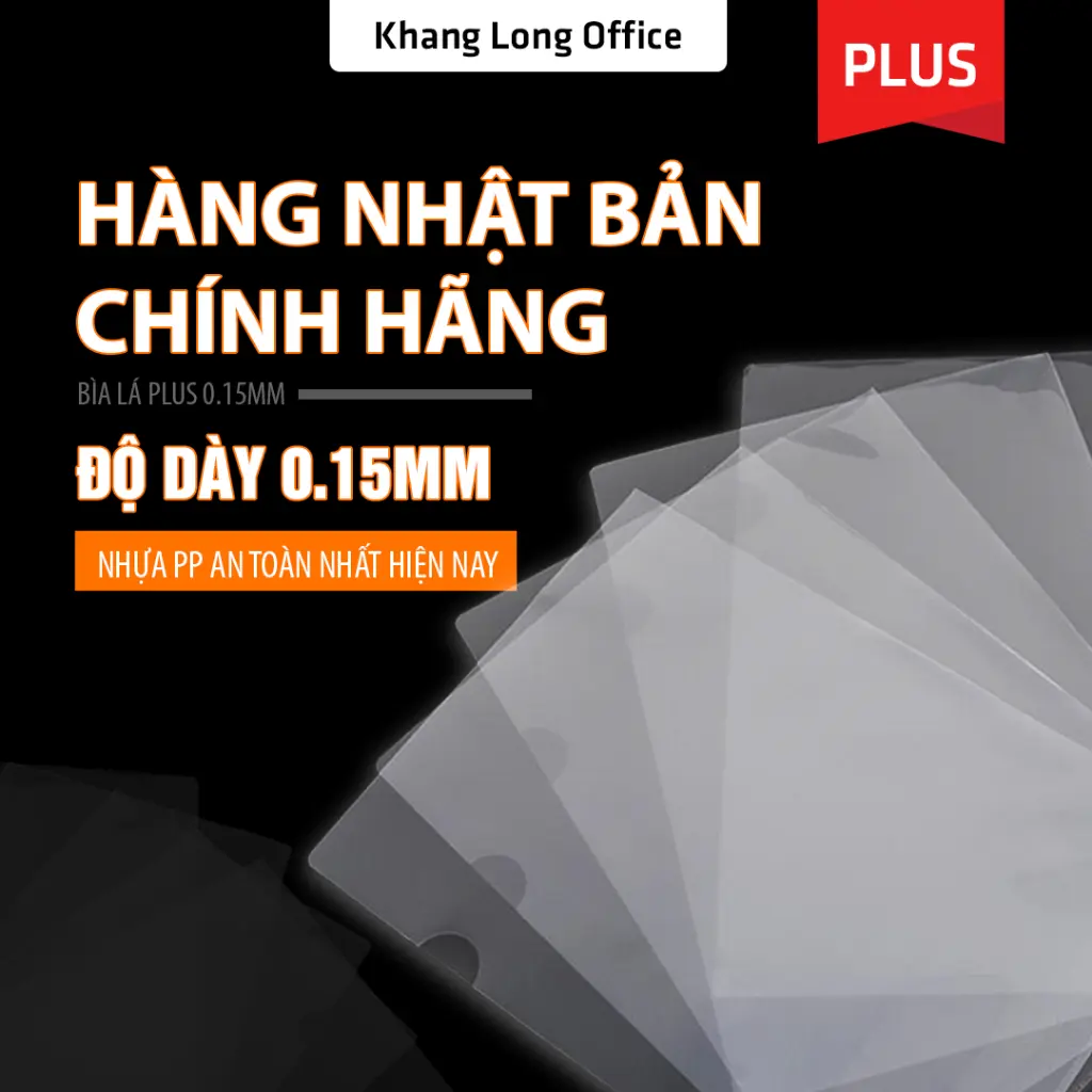 File Lá Đựng Tài Liệu A4 Plus, Nhựa PP Không Độc Hại, Độ Dày 0.15mm Bìa Nhựa Chính Hãng 100%