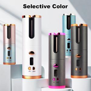 USB Rechargeable Portable Wireless Electric Hair Curler, 1 Box Automatic Rotating Hair Curler, Hair Styling Tool for Home & Travel