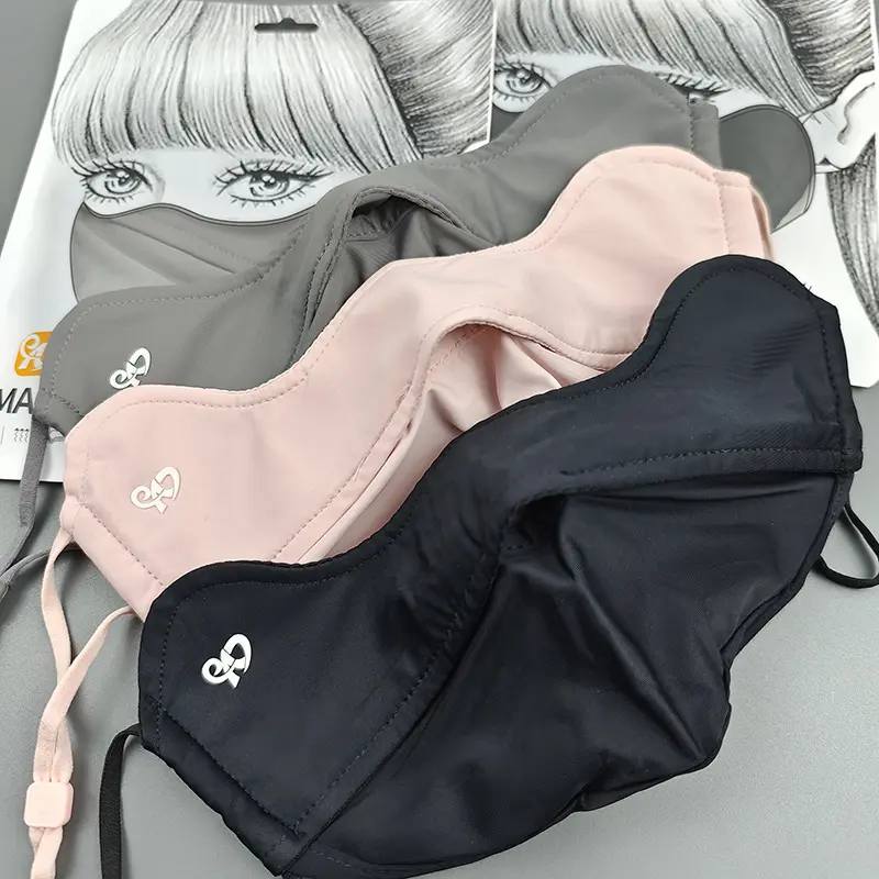 Khẩu Trang Chống Tia UV KTUV01 Women Nhung, Có Logo Đổi Màu - Phụ Kiện 6