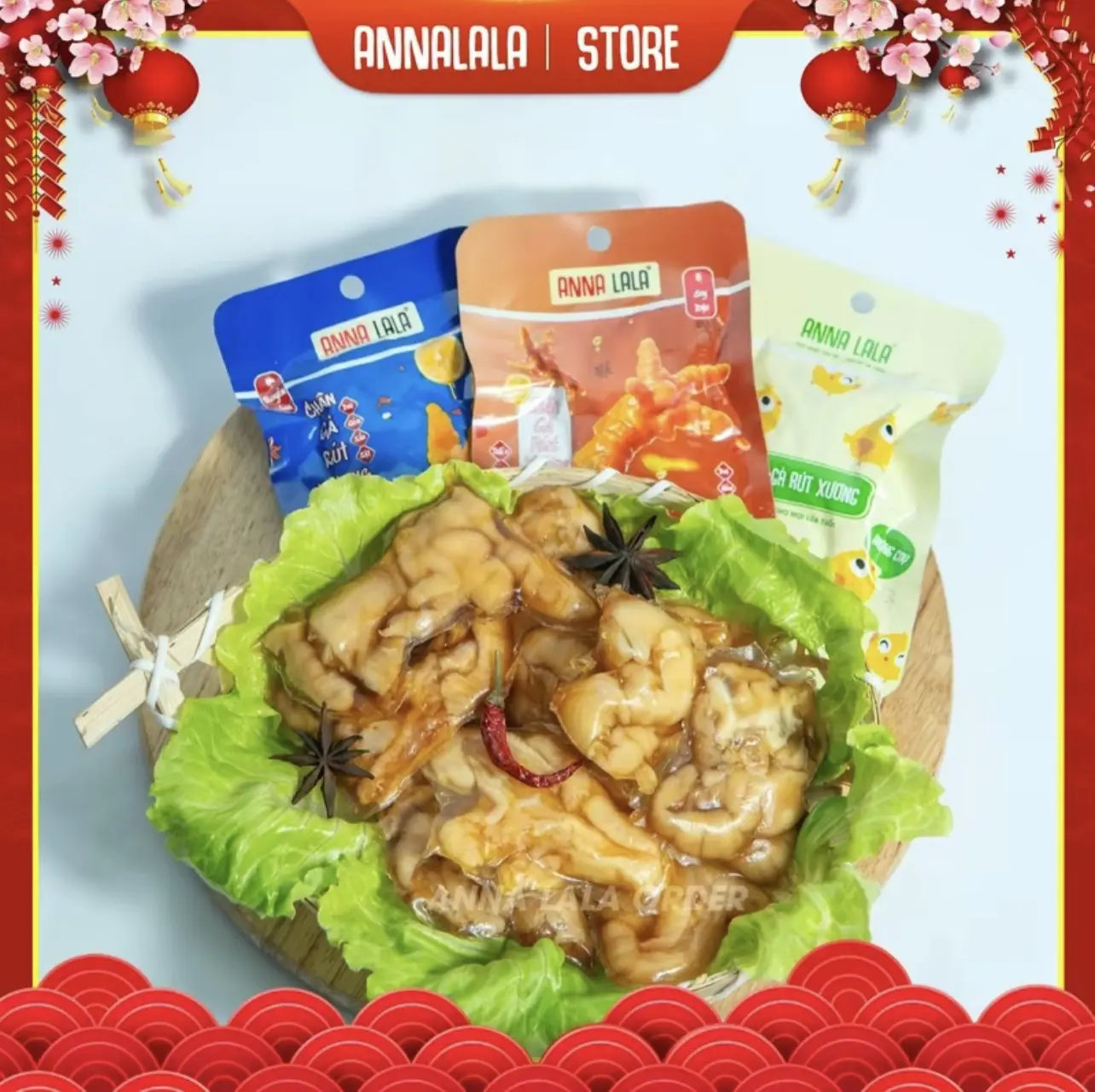 COMBO 50 Chiếc Chân Gà Rút Xương Anan Lala,Thơm Ngon, Dai Giòn Cay chângà tứ changa trung