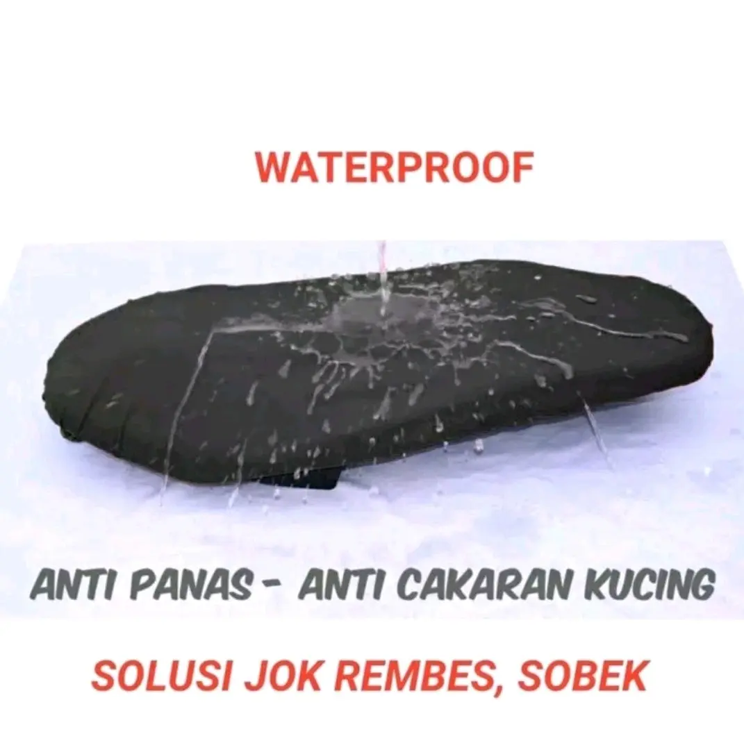 sarung jok cover jok parasut Cover Jok Seat Sarung Jok Motor Anti air UNIVERSAL