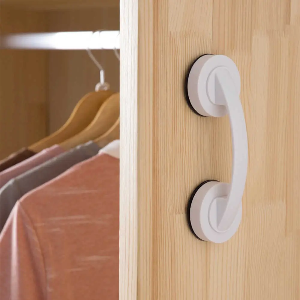 Strong Suction Cup Door Handle Pegangan Pintu Geser Pintu Kabinet Laci Jendela Kulkas