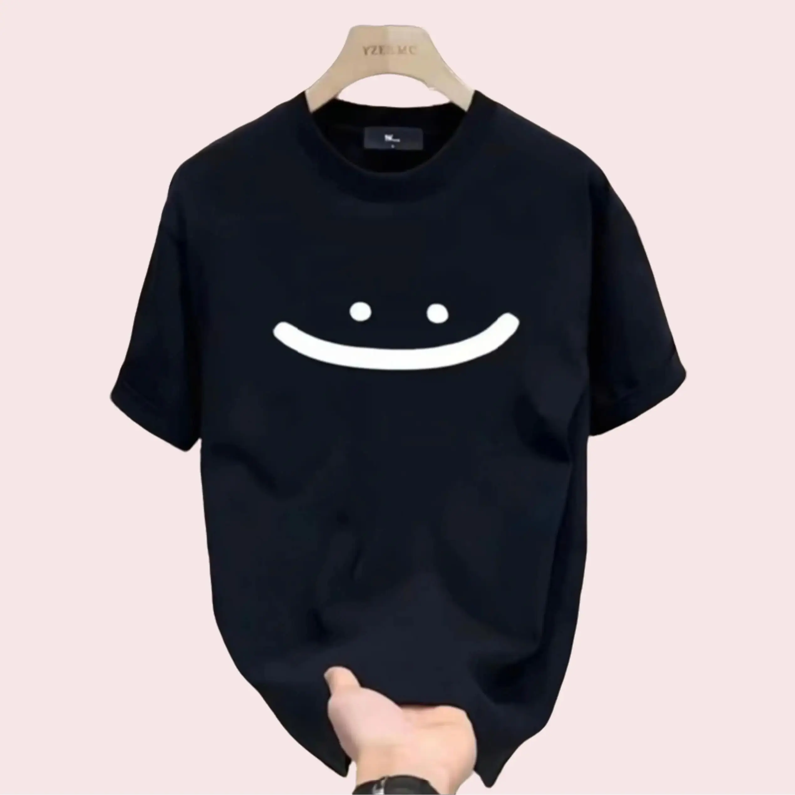 Áo Thun Big Size Unisex Cotton Co Giản Bốn Chiều, Nam Menswear Cổ Tròn Trơn Ôm gọn Thông thường Cao Cấp nhung