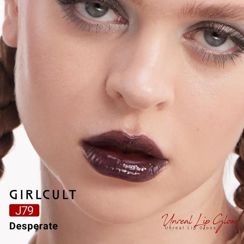 Girlcult Long-lasting Lip Gloss, Glow Mirror Lip Glaze, Tinted Moisturizing & Glossy Lip Glaze Stick, Suitable for Girls & Women, Makeup, Makeup Products, Lip Stain, Radiant 3