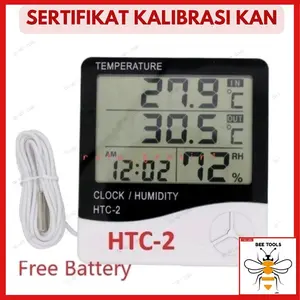 Thermohygro Thermometer Digital Sertifikat Kalibrasi KAN