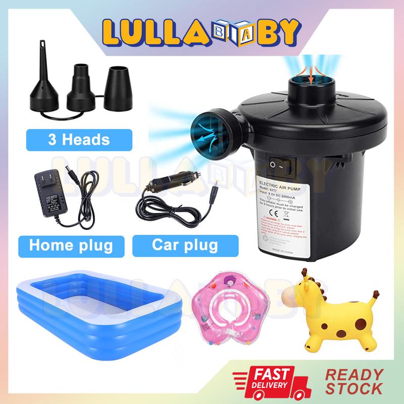 Portable Electric Air Inflation Pump Pool Pump Air Pump Inflate ...