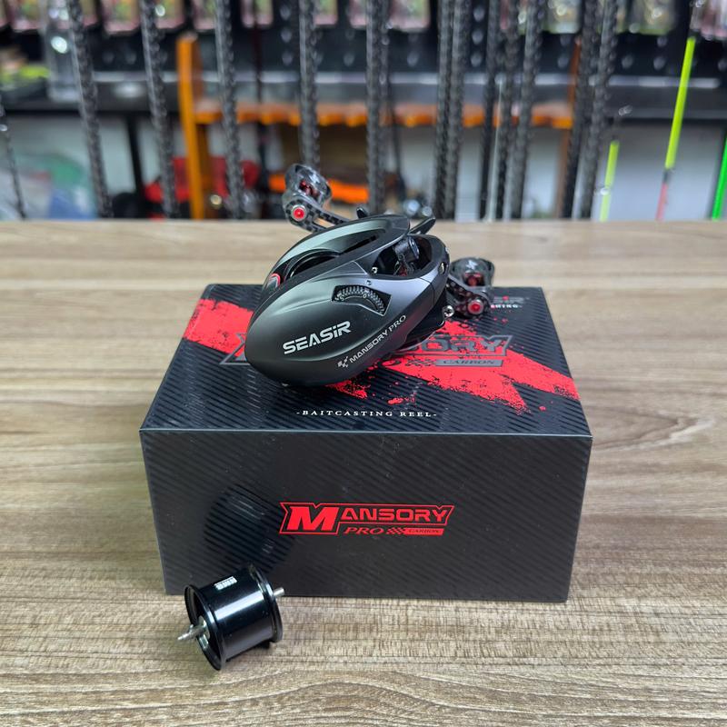 [ TẶNG 1 CUỘN DÂY X8 5 MÀU 150M ] MÁY CÂU NGANG CHUYÊN LURE SEASIR MANSORY PRO Câu Cá Bắt Cá Đi Câu Fishing Carbon