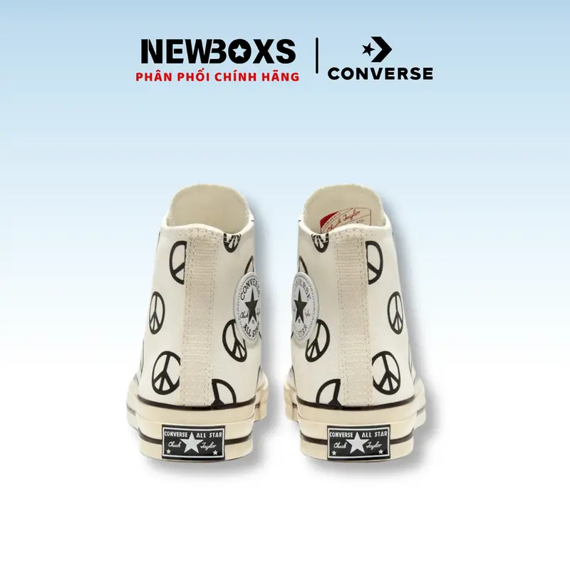 Giày Converse Chuck 70 Unleash Peace - 167912C Nam Nữ Vải Canvas Sneaker Đế Bằng Shoes 3