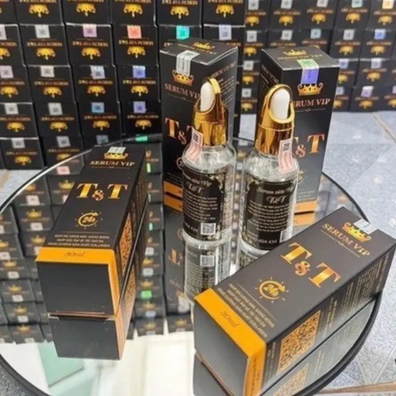 Combo kem face và toner T-T serum T-T 4