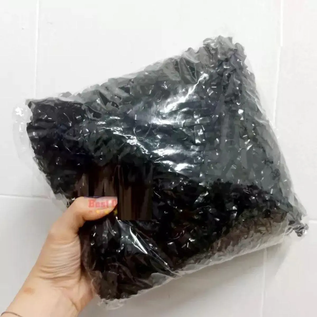 100gram Dây Thun Đen Cột Tóc Chun Đen Cột Tóc Tạo Kiểu - XẢ