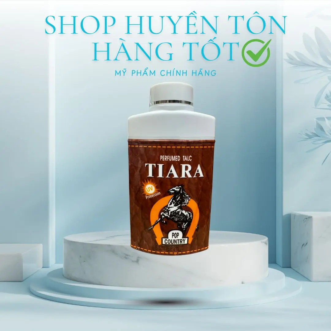 Combo 2 chai phấn ngựa Tiara pop country phấn thơm Nữ Women