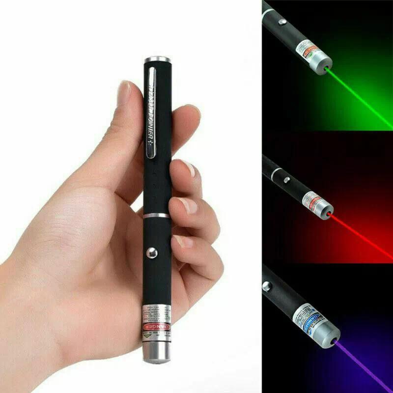 Con trỏ Laser, 500 METR, Phạm vi màu xanh lá cây và màu đỏ, CỰC KỲ CHẮC CHẮN / RẤT RẠNG RỠ, 1mW 2