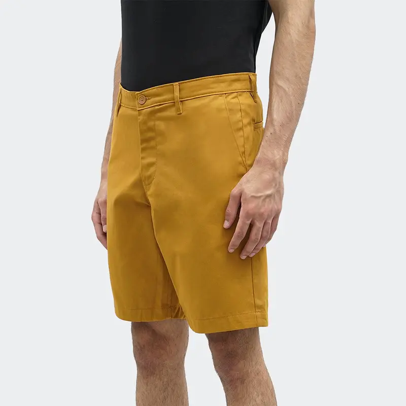 MANZONE - Celana Pendek Bermuda Pria Casual Slim Fit Arion - Mustard 1