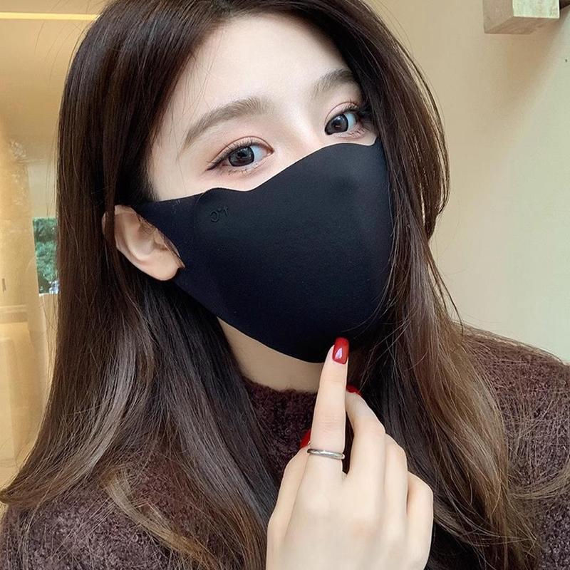 Product Introduction of 1 Pc Warm Windproof Mask Winter Women Men Solid Color Outdoor Adjustable Face Mask Sunscreen Cycling Running Mask Fashion Accessories 23