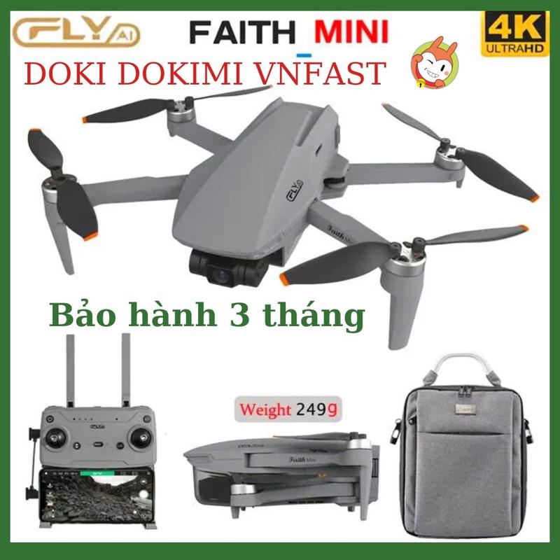 Flycam Cfly Faith Mini 4k 2.7K video gimbal 3 trục - cảm biến bụng - bh 3 tháng kỹ thuật Drone Chụp Ảnh Camera Phụ Kiện