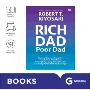 Gramedia - Buku Bisnis Rich Dad Poor Dad (2025) ( Robert T. Kiyosaki )