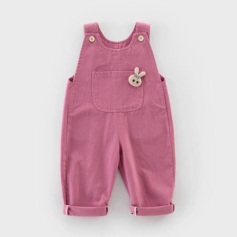 Quần Yếm Cotton, Cho Bé Gái, Thích Hợp Cho Mùa Xuân Và Mùa Thu, Cho Bé 1-3 Tuổi, Quần Yếm Phong Cách Phương Tây, Quần Trẻ Em, Quần Áo Mùa Thu Jumpsuit 4