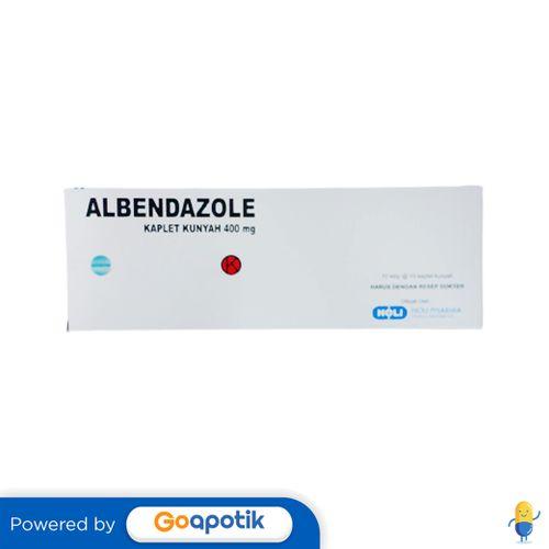 Jual ALBENDAZOLE HOLI 400 MG BOX 100 KAPLE…