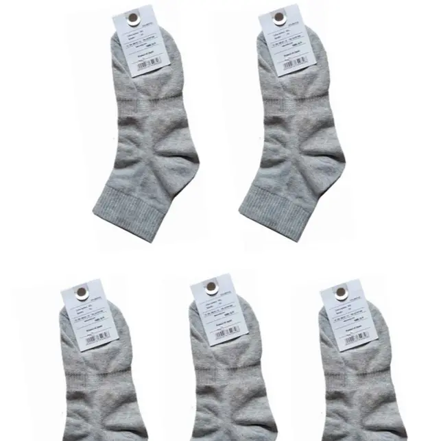 Combo 5 Đôi Vớ Tất UNI Cổ Cao - Chất Liệu Cotton Dầy Dặn - Thoáng Khí 5