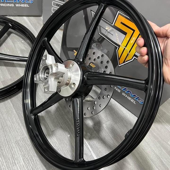 Mâm 5 cây Drag Exciter 150 và 155 Bản mâm 1.6-1.6 và 1.4-1.4 tặng kèm 1 đĩa thắng sau Phụ Kiện Phụ Tùng