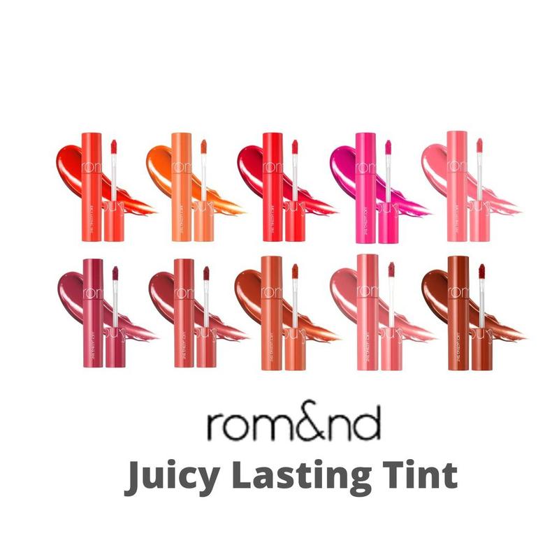 ROMAND Juicy Lasting Tint (29 Colors) Lip Tint Lip Gloss Lip Stain LVS Shop 4