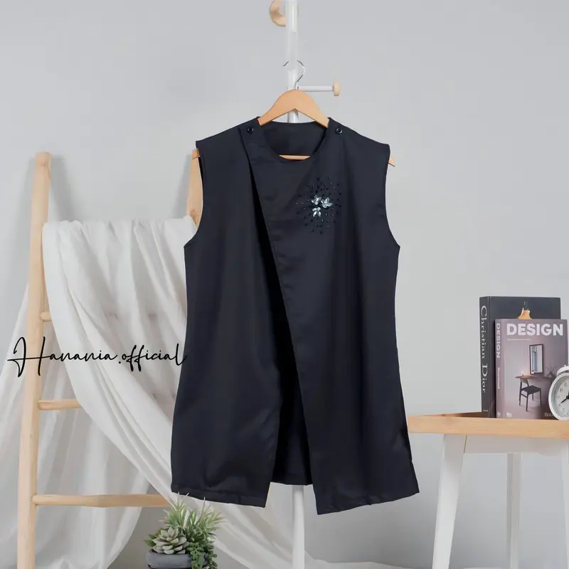 Hazura Vest Payet pearl Premium collection - vest wanita / korean style / kondangan / ootd berhijab / wanita casual 1
