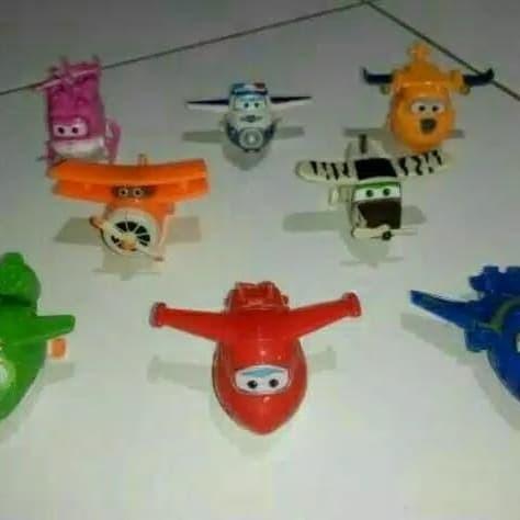action figure super wings isi 8pcs 1 set 2