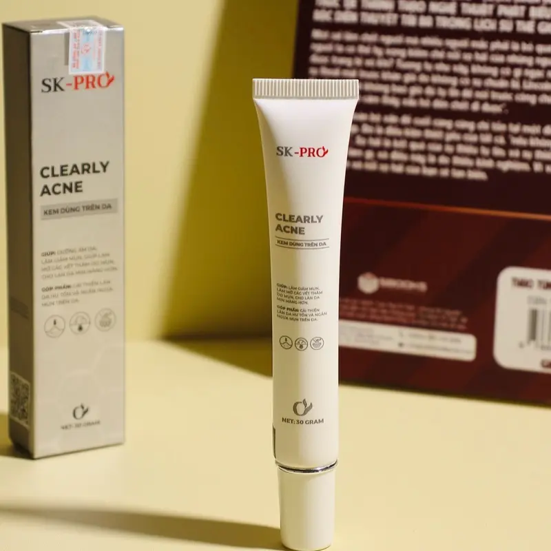 Kem trị mụn cấp tốc Cleary ACNE