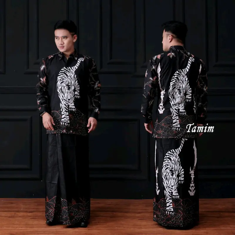 SETELAN SARUNG KOKO TERBARU - SETELAN KEMEJA KOKO SARUNG - SET SARKO - SARUNG SANTRI 1