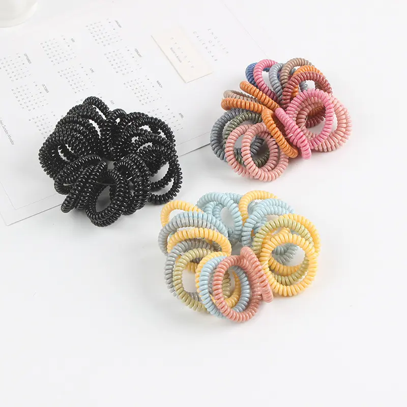 Combo 10 Cái Cột Tóc Lò Xo Size Mini Chun Women