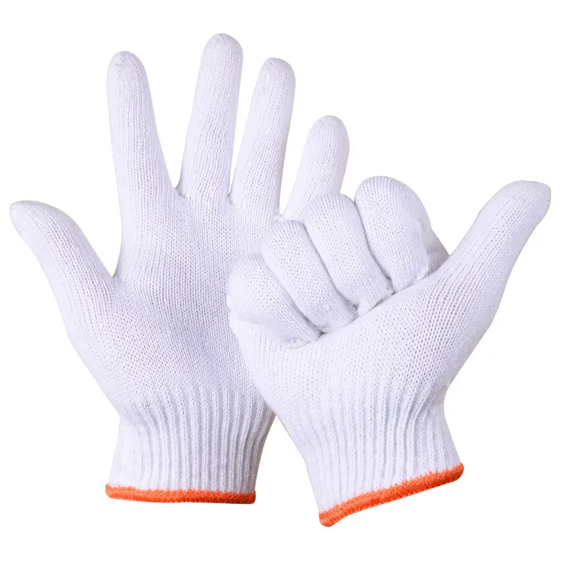 【Free gift】Multipurpose Cotton Knitted Hand Safety Gloves / Cotton Glove / Batik Sarung Tangan