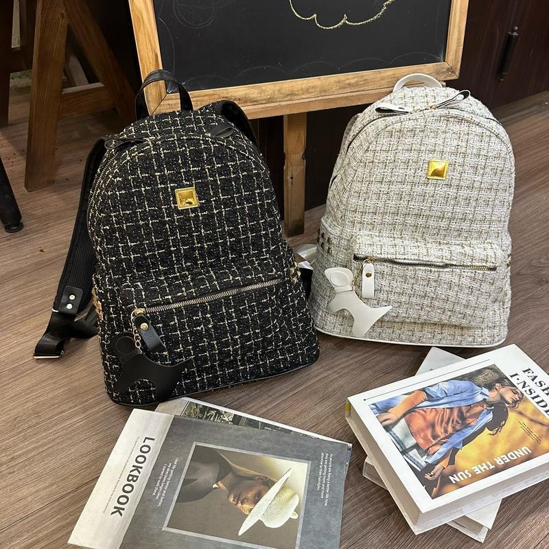 Balo Dạ kim tuyến size 40 quai to chắc chắn đựng sách vở laptop và quần áo khi đi du lịch BBStore Bag Nhung