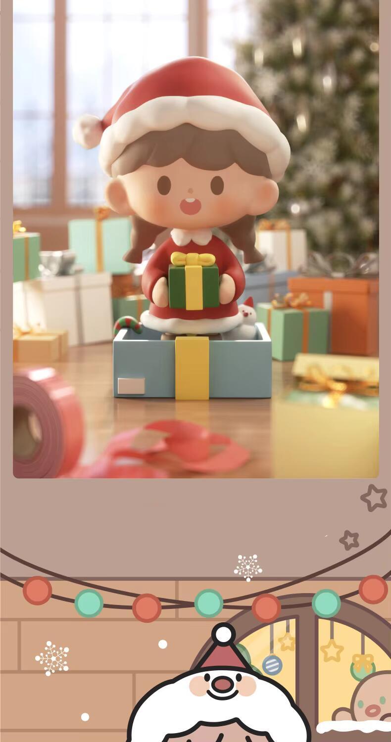Product Introduction of King Zhuo Christmas Dream for You Series Bd Toys Surprise Kawaii Mystery Box Cute Desktop Ornaments Christmas Gift 19