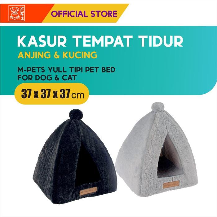 Gambar M-Pets Yull Tipi Pet Bed Grey / Kasur Tempat Tidur Kucing Anjing dari M-Pets Volk Pets Indonesia Kota Tangerang Tokopedia