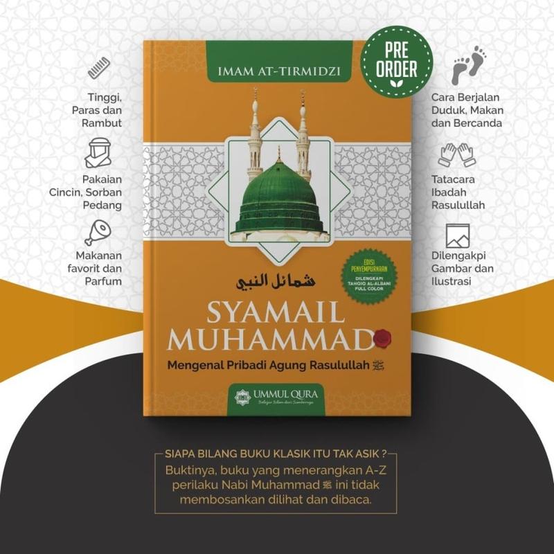 Buku Syamail Muhammad - Mengenal Pribadi Agung Rasulullah Muhammad - Ummul Qura Kitab Quran Mushaf Hard Cover Alquran 2