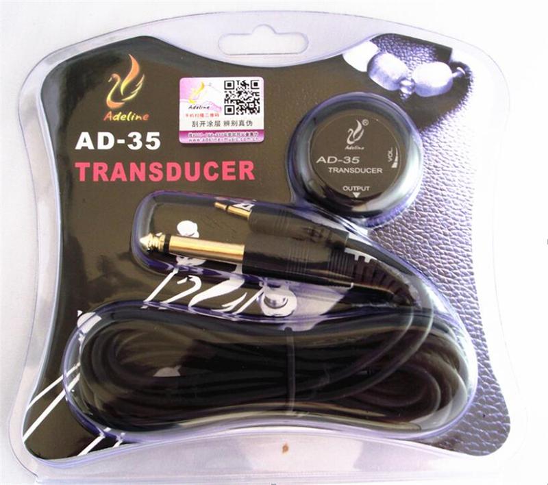 Pickup dán Transducer Adeline AD35 - Bộ khuếch đại âm thanh cho đàn guitar, ukulele, kalimba, violin, nhị, tranh...