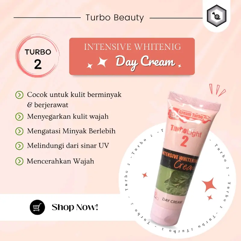 Sepasang cream turbo No.2 Pelembab Wajah 3